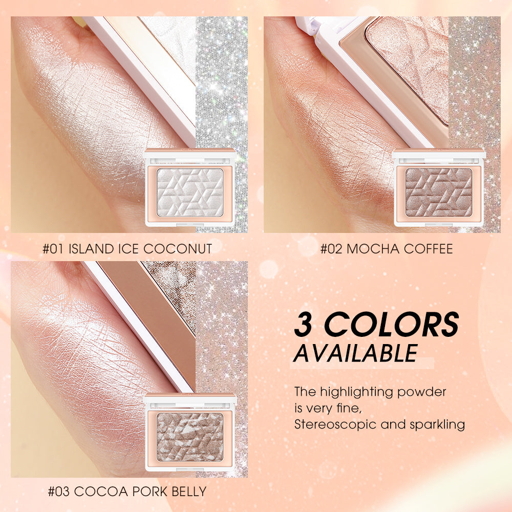 Star Shattered Glitter Highlighter Face Makeup Blush Star Shattered Glitter Highlighter Face Makeup Blush